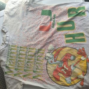 Miami hurricanes t-shirt